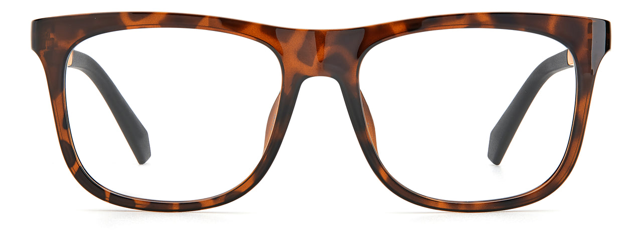 Youth Boy Polaroid Eyeglasses: PLD D824 - Havana Orange SpecSMART Eye Clinic (Front View)
