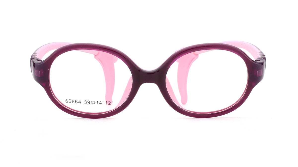 Girls Molly & Max Eyeglasses: Dora - Purple - SpecSMART Eye Clinic (Front View)