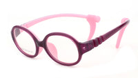 Thumbnail for Girls Molly & Max Eyeglasses: Dora - Purple - SpecSMART Eye Clinic (Diagonal View)