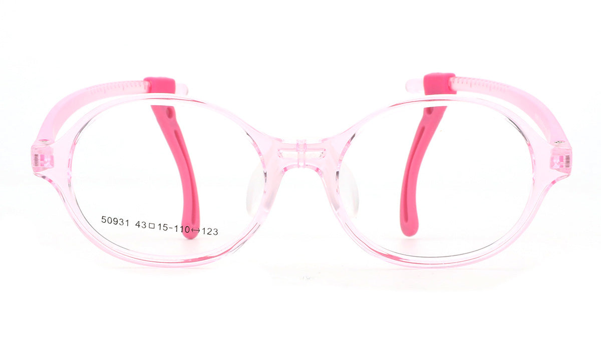 Girls Molly & Max Eyeglasses: Blossom - Pink - SpecSMART Eye Clinic (Front View)