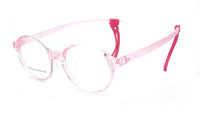 Thumbnail for Girls Molly & Max Eyeglasses: Jessie - Pink - SpecSMART Eye Clinic (Diagonal View)