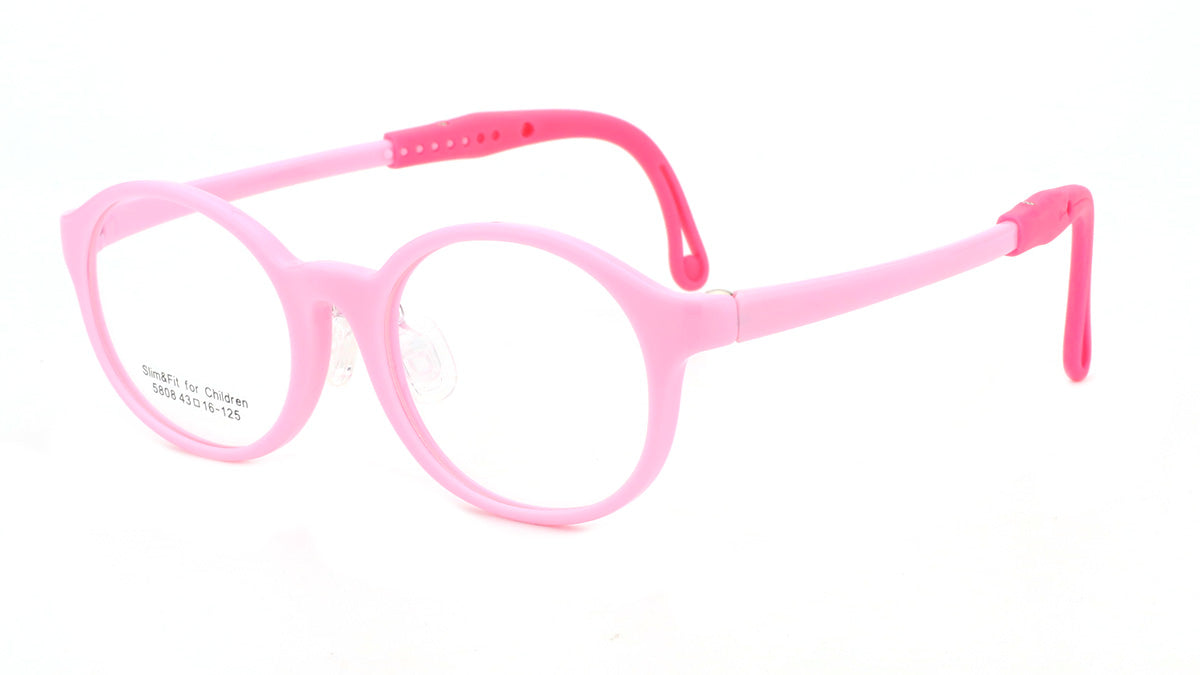 Girls Molly & Max Eyeglasses: Barbie - Pink - SpecSMART Eye Clinic (Diagonal View)