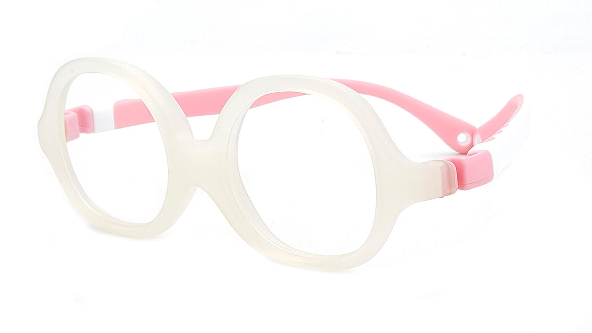 Girls Molly & Max Eyeglasses: Kipo - Pink - SpecSMART Eye Clinic (Diagonal View)