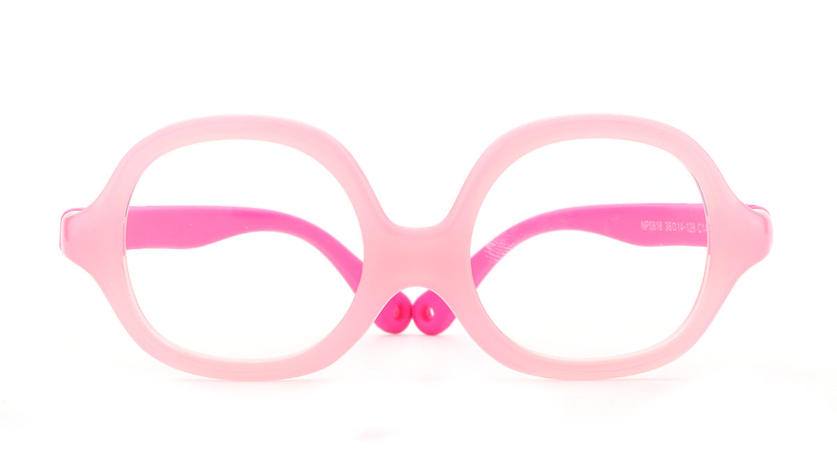Girls Molly & Max Eyeglasses: Luz - Pink - SpecSMART Eye Clinic (Front View)