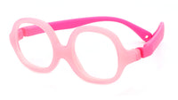 Thumbnail for Girls Molly & Max Eyeglasses: Luz - Pink - SpecSMART Eye Clinic (Diagonal View)