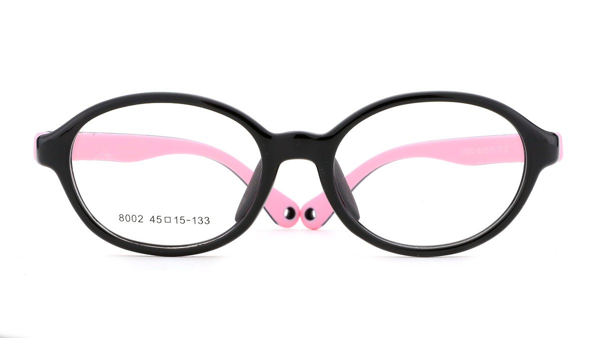 Girls Molly & Max Eyeglasses: Ariel - Black Pink - SpecSMART Eye Clinic (Front View)