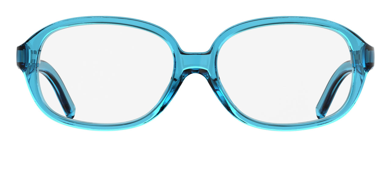 Boys and Girls Polaroid Eyeglasses: PLD 8010/S - Azure - SpecSMART Eye Clinic (Front View)