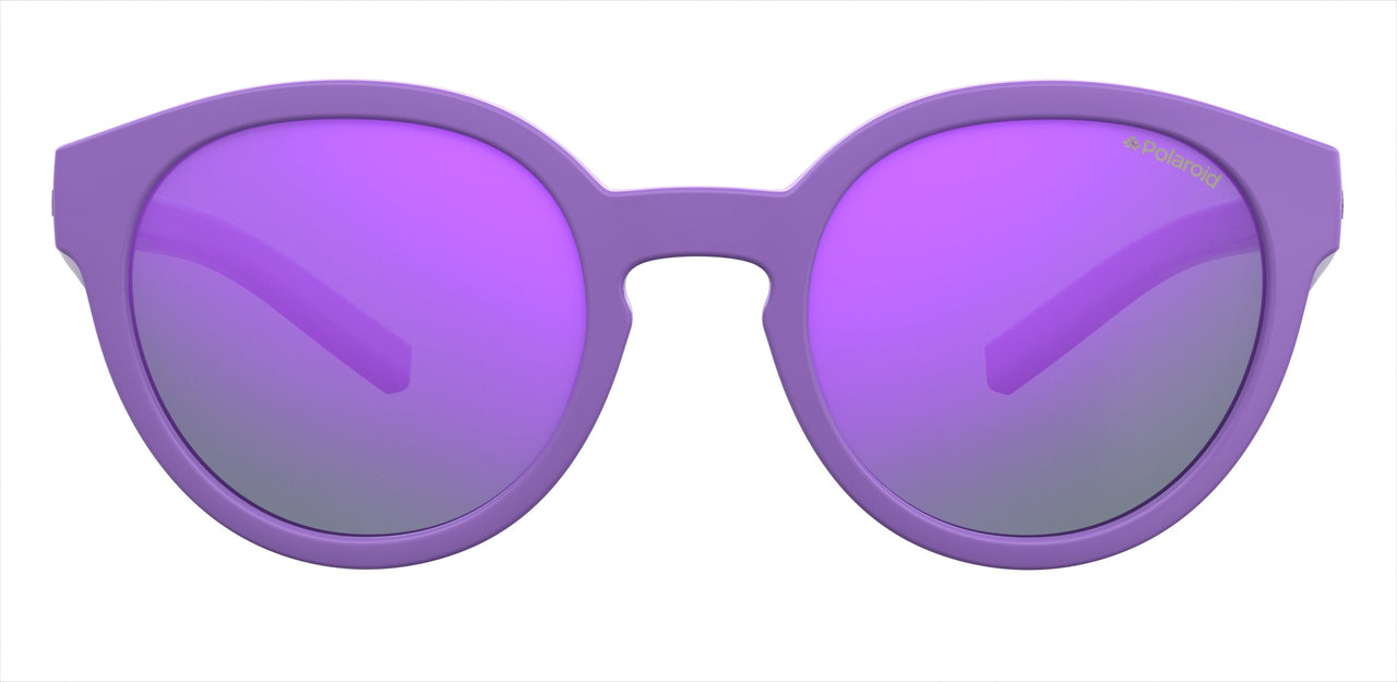 Boys and Girls Polaroid Eyeglasses: PLD 8019/S/SM - Violet - SpecSMART Eye Clinic (Front View)