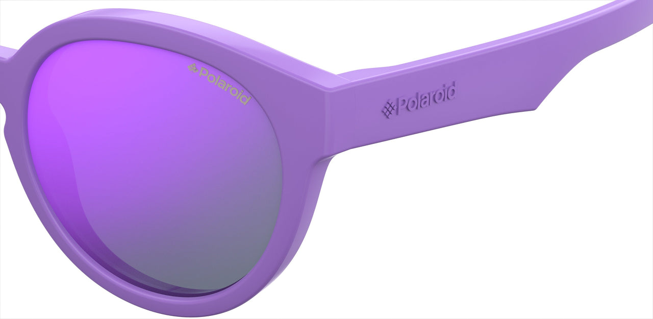 Boys and Girls Polaroid Eyeglasses: PLD 8019/S/SM - Violet - SpecSMART Eye Clvinic (Zoom View)