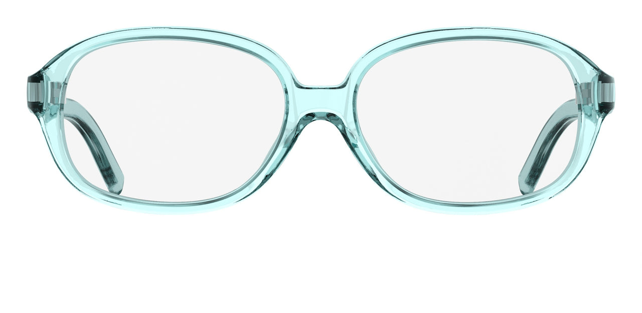 Boys and Girls Polaroid Eyeglasses: PLD D810 - Aqua - SpecSMART Eye Clinic (Front View)