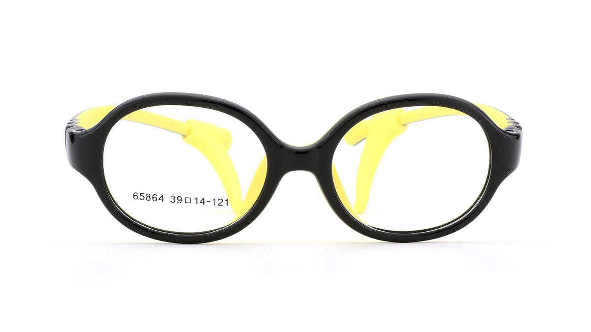 Boys Molly & Max Eyeglasses: Tom - Black - SpecSMART Eye Clinic (Front View)