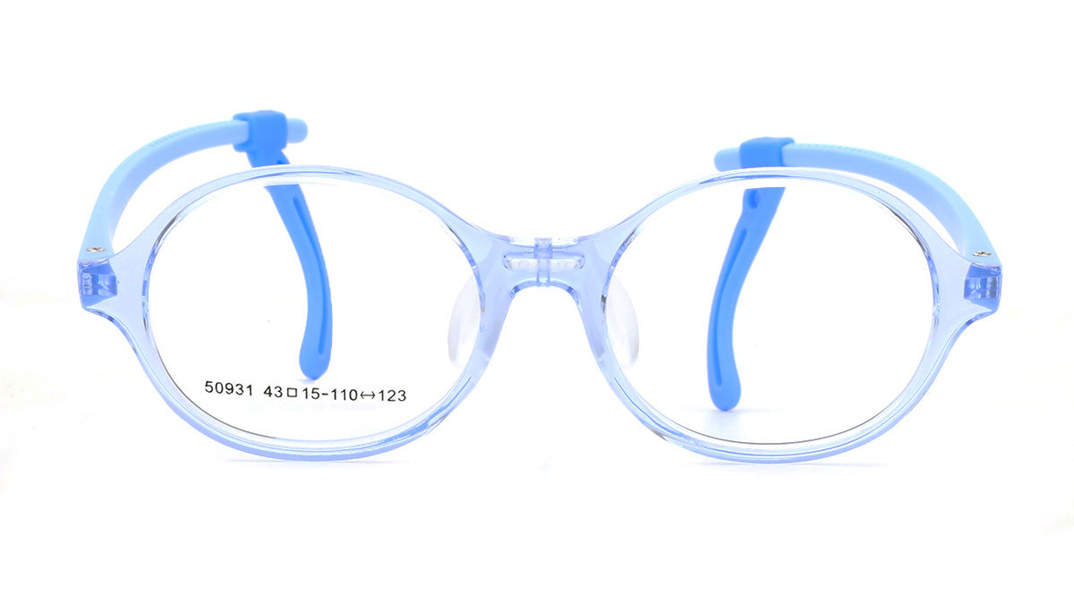 Boys Molly & Max Eyeglasses: Alvin - Blue - SpecSMART Eye Clinic (Front View)