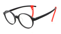Thumbnail for Boys Molly & Max Eyeglasses: Dug - Black - SpecSMART Eye Clinic (Diagonal View)