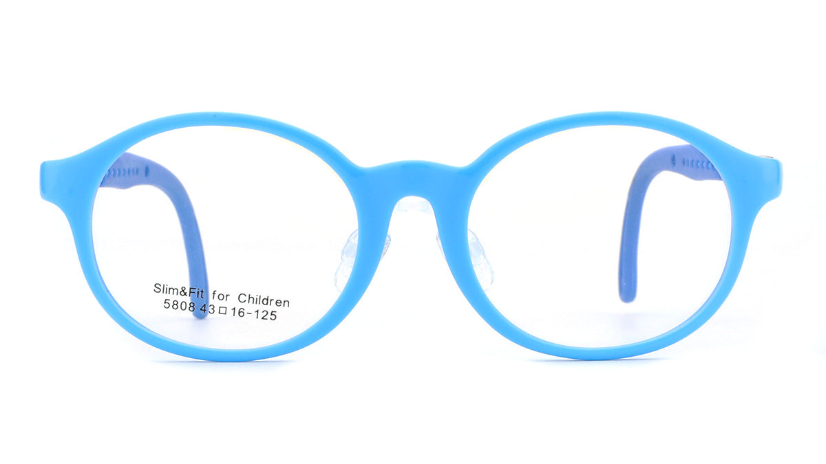 Boys Molly & Max Eyeglasses: Alex - Blue - SpecSMART Eye Clinic (Front View)
