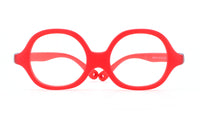 Thumbnail for Boys Molly & Max Eyeglasses: Bart - Red - SpecSMART Eye Clinic (Front View)