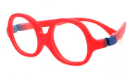 Thumbnail for Boys Molly & Max Eyeglasses: Bart - Red - SpecSMART Eye Clinic (Diagonal View)