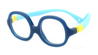 Thumbnail for Boys Molly & Max Eyeglasses: Fred - Blue - SpecSMART Eye Clinic (Diagonal View)