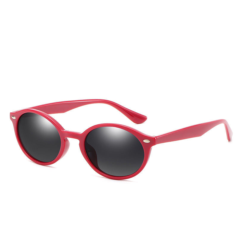 Premium Women Access Sunglasses: Maya - Red - SpecSMART Eye Clinic (Diagonal View)