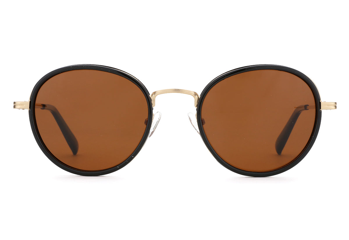 Women Insignia Sunglasses: Santorini - Black - SpecSMART Eye Clinic (Front View)