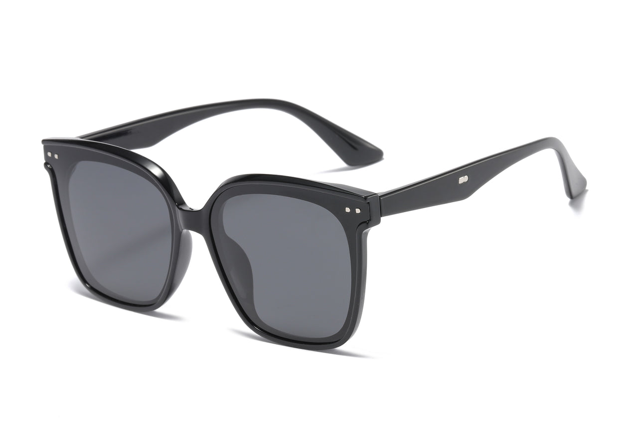 Women Access Sunglasses: Charleroi - Black - SpecSMART Eye Clinic (Diagonal View)
