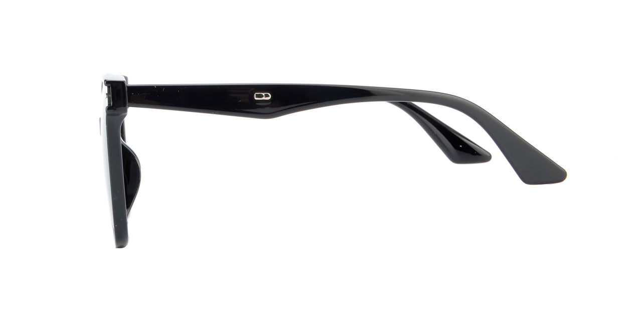 Women Access Sunglasses: Charleroi - Black - SpecSMART Eye Clinic (Side View)