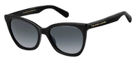 Thumbnail for Women Marc Jacobs Sunglasses: Marc 500/S - Black - SpecSMART Eye Clinic (Diagonal View)