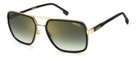 Thumbnail for Men Carrera Sunglasses: Carrera 256/S Gold Black - SpecSMART Eye Clinic (Diagonal View)