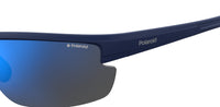 Thumbnail for Men Polaroid Sport Sunglasses: PLD 7027/S - Blue - SpecSMART Eye Clvinic (Zoom View)