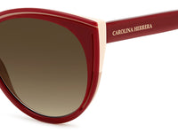 Thumbnail for Women Carolina Herrera Sunglasses: HER 0142/S - Burgundy Beige - SpecSMART Eye Clinic (Zoom View)