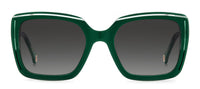 Thumbnail for Women Carolina Herrera Sunglasses: HER 0143/G/S - Green Glitter - SpecSMART Eye Clinic (Front View)