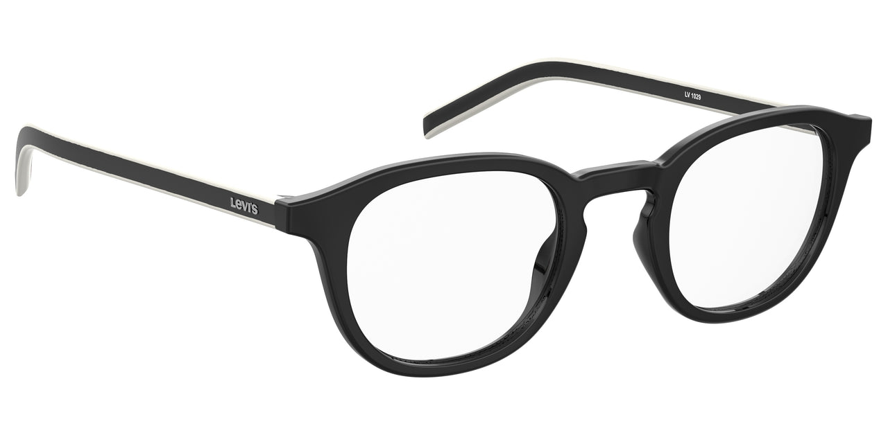 Premium Men Levis Eyeglasses: LV 1029 - Black(2) - SpecSMART Eye Clinic (Diagonal View)