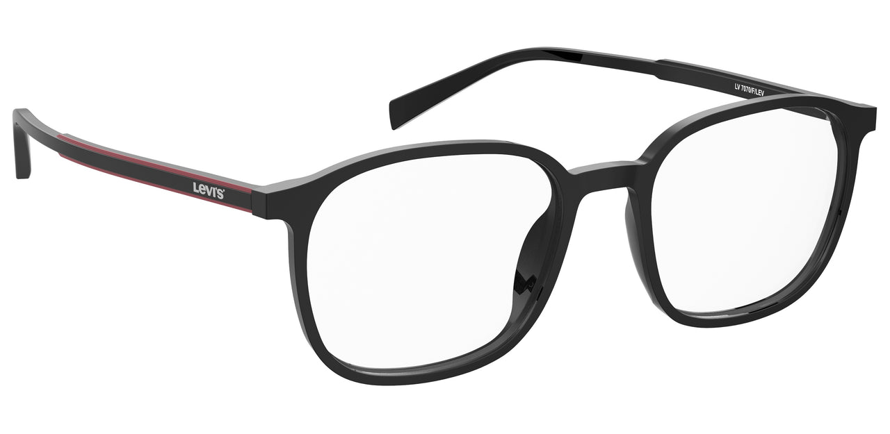 Premium Men Levis Eyeglasses: LV 7070/F - Black - SpecSMART Eye Clinic (Diagonal View)