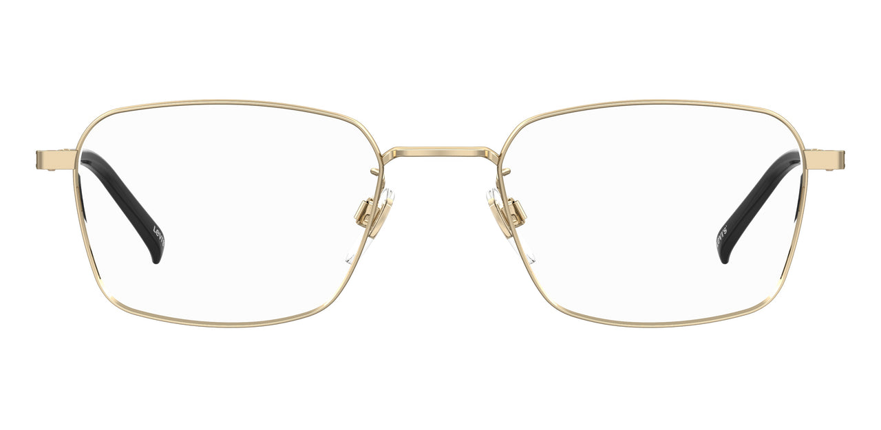 Premium Men Levis Eyeglasses: LV 7014/F - Gold Black - SpecSMART Eye Clinic (Front View)