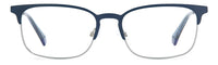Thumbnail for Premium Men Polaroid Eyeglasses: PLD D441 - Mate Blue Ruthenium - SpecSMART Eye Clinic (Front View)