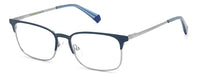 Thumbnail for Premium Men Polaroid Eyeglasses: PLD D441 - Mate Blue Ruthenium - SpecSMART Eye Clinic (Diagonal View)