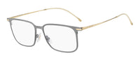 Thumbnail for Designer Men Hugo Boss Eyeglasses: 1253 - Matte Ruthenium- SpecSMART Eye Clinic (Diagonal View)