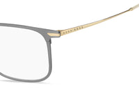 Thumbnail for Designer Men Hugo Boss Eyeglasses: 1253 - Matte Ruthenium- SpecSMART Eye Clinic (Zoom View)