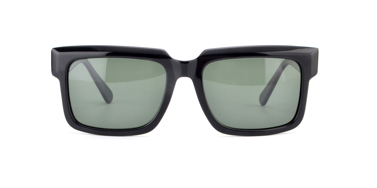 Man sunglasses Urban: Athros - Shiny Black SpecSMART eye clinic Front View