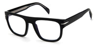 Thumbnail for Designer Men David Beckham Eyeglasses: DB 7052/BB - Black- SpecSMART Eye Clinic (Diagonal View)