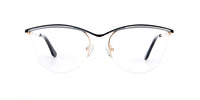 Thumbnail for Women Insignia Eyeglasses: Efe -Black - SpecSMART Eye Clinic (Front View)