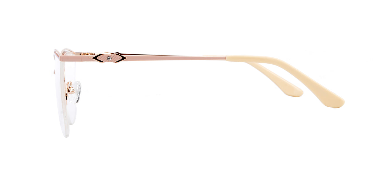 Women Insignia Eyeglasses: Efe -Pink - SpecSMART Eye Clinic (Side View)