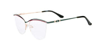 Thumbnail for Women Insignia Eyeglasses: Efe -Green - SpecSMART Eye Clinic (Diagonal View)